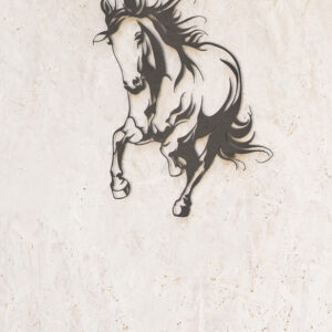 Pferd Galopp "Auslauf" hägend