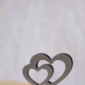 Serviertenhalter Doppelherz Sternstaub