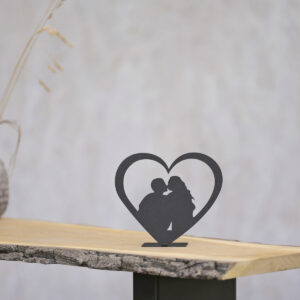 Pärchen im Herzen Sternstaub